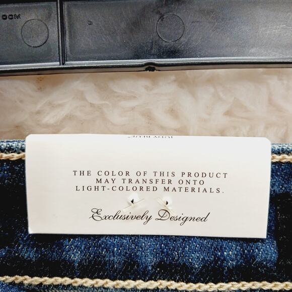 Jeans Judy Blue Boyfriend Distressed Mid Rise Medium Wash Boho Grunge Size 7/28 - Picture 6 of 16